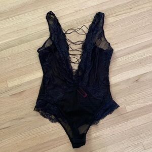 La Senza Lace Bodysuit with low cut front